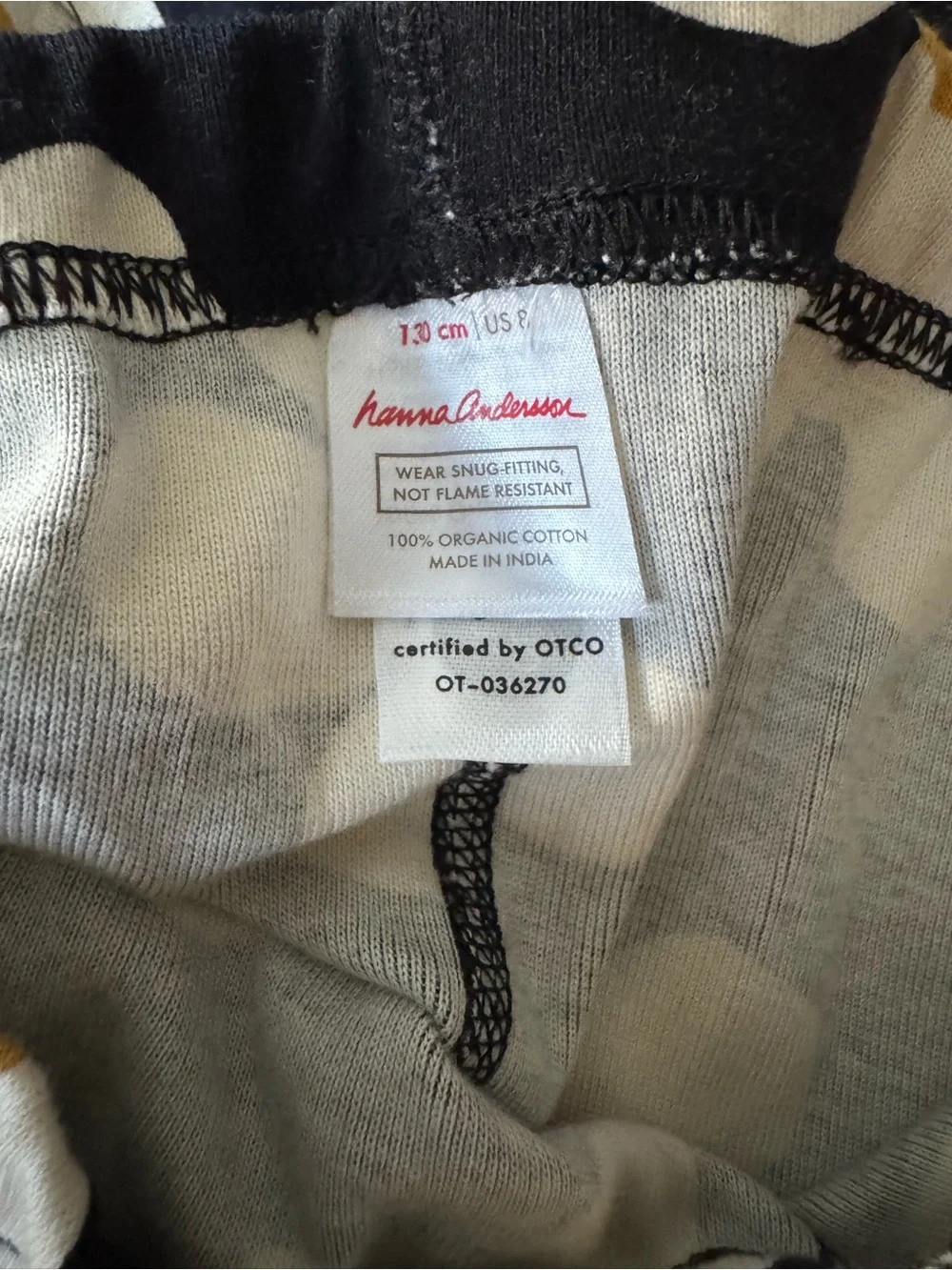 Hanna Andersson pjs size 8